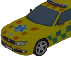 Fly Car Ambulance
