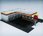 Gas Station - Traffic Panic 3D
