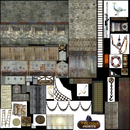 Bowling Pin - Chuck E. Cheese's Playhouse - DS / DSi - The Textures ...